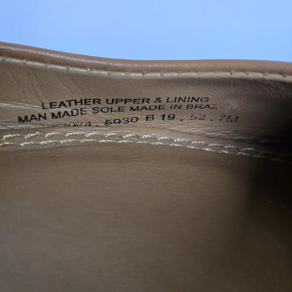 Tory Burch Tan Ballet Flats 7m Gabriel - Picture 6 of 6